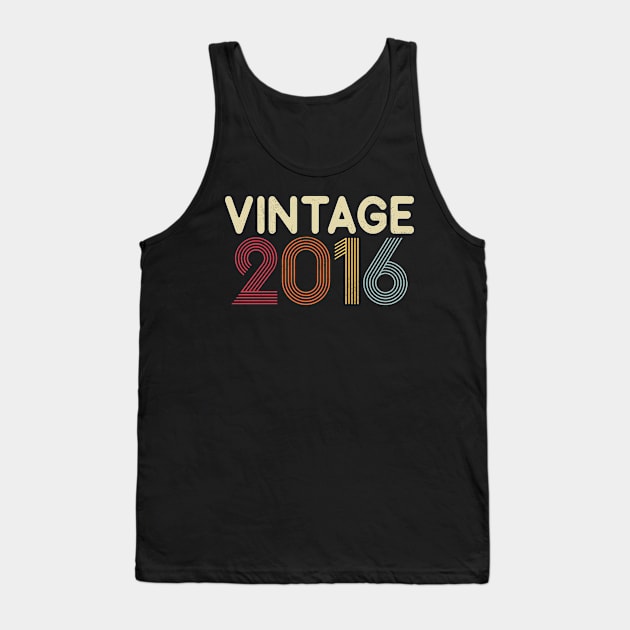 2016 Vintage Tank Top by Saulene